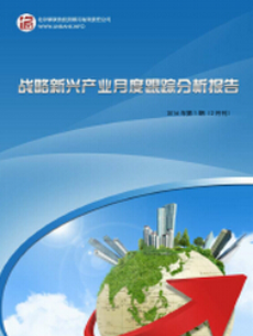 战略性新兴产业月度跟踪分析报告