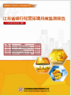 江苏省银行经营环境监测报告